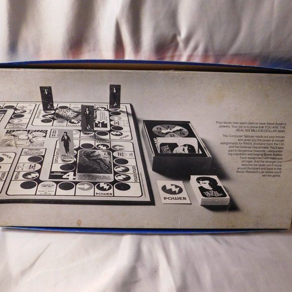 The Six Million Dollar Man Board Game 1975 Vintage - Picture 2 of 12